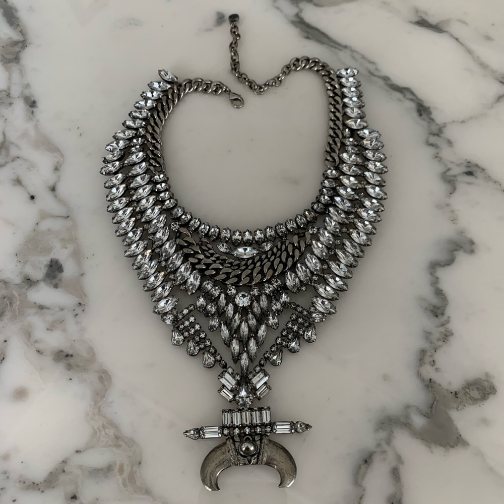 Dylanlex Swarovski Crystal Bowie Necklace
